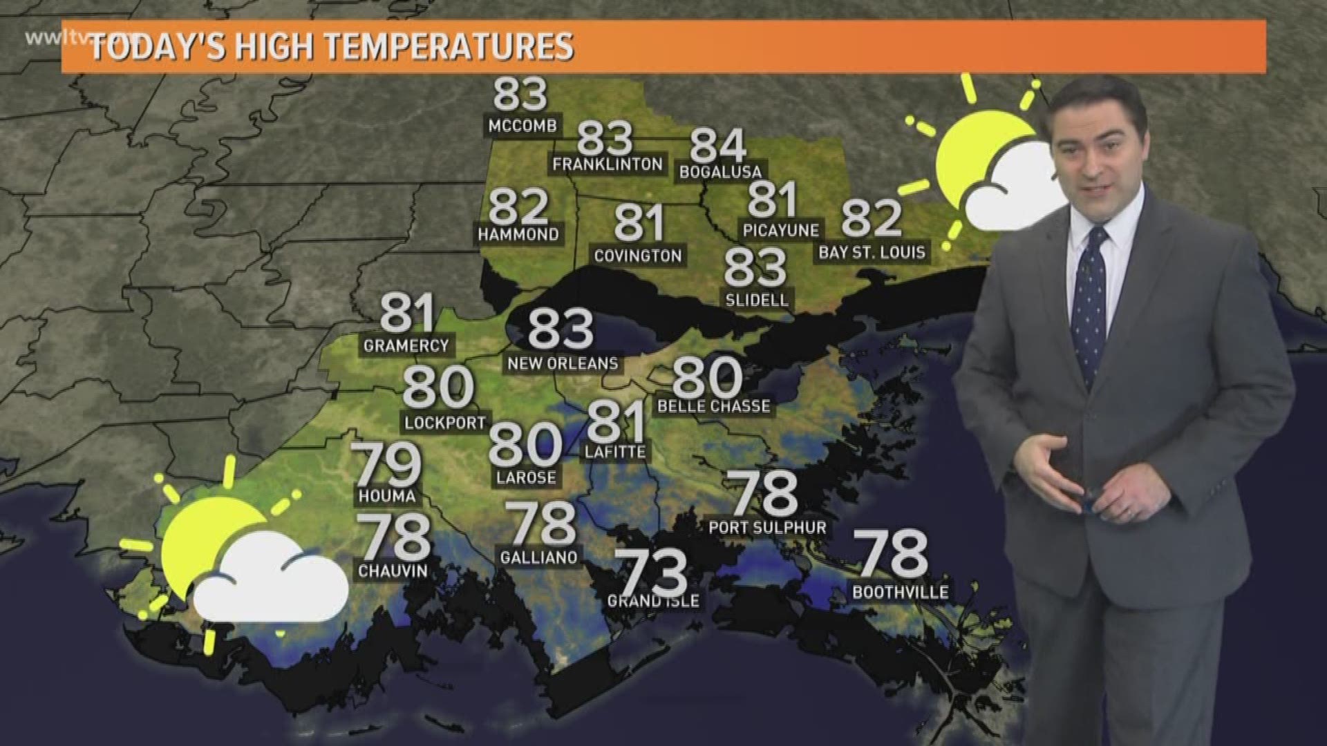 Meteorologist Dave Nussbaum says it will be a warm and breezy day with a cold front moving through tonight.