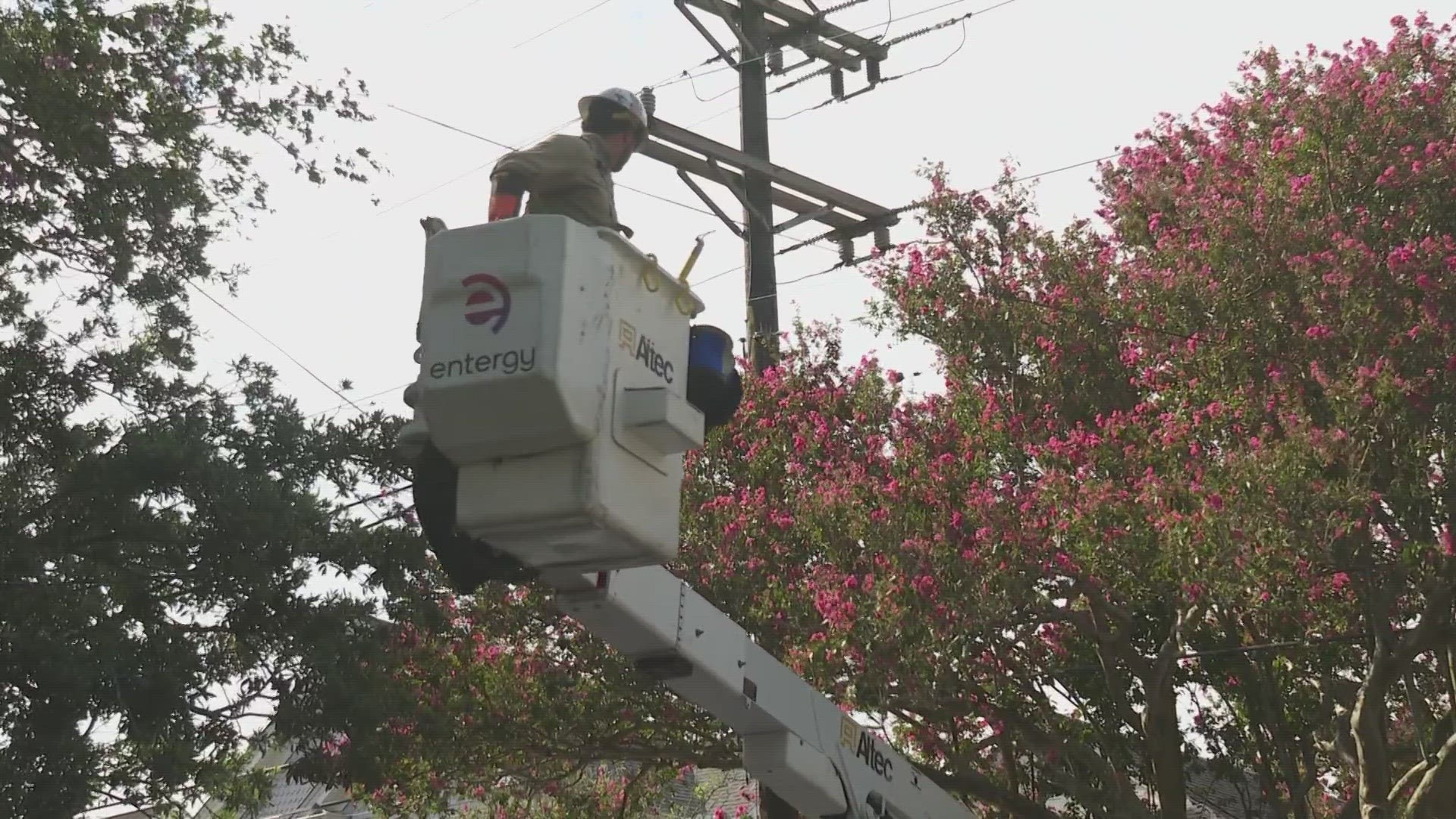 Most of the outages appeared to be in the Uptown area along Napoleon Avenue and Tchoupitoulas Street and across Central City.