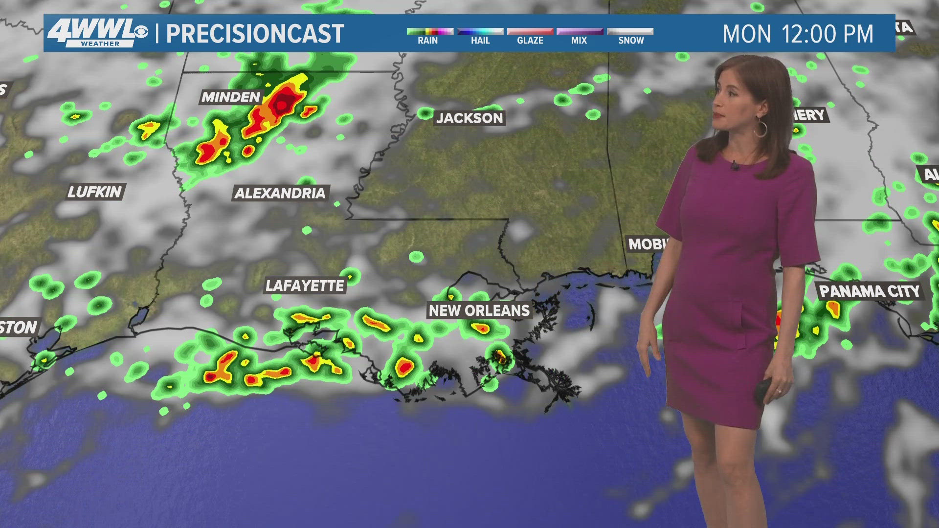 Meteorologist Alexandra Cranford has the forecast at 10 p.m. on Sunday, July 21, 2024.