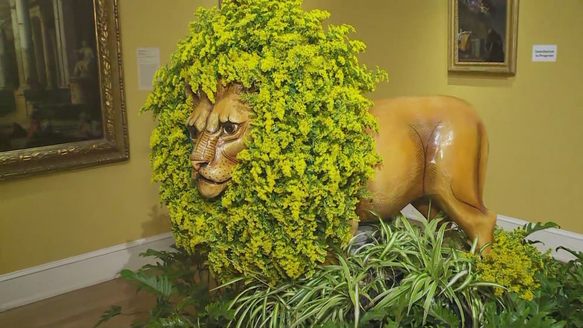 Art in Bloom returns to the New Orleans Museum of Art with stunning floral installations