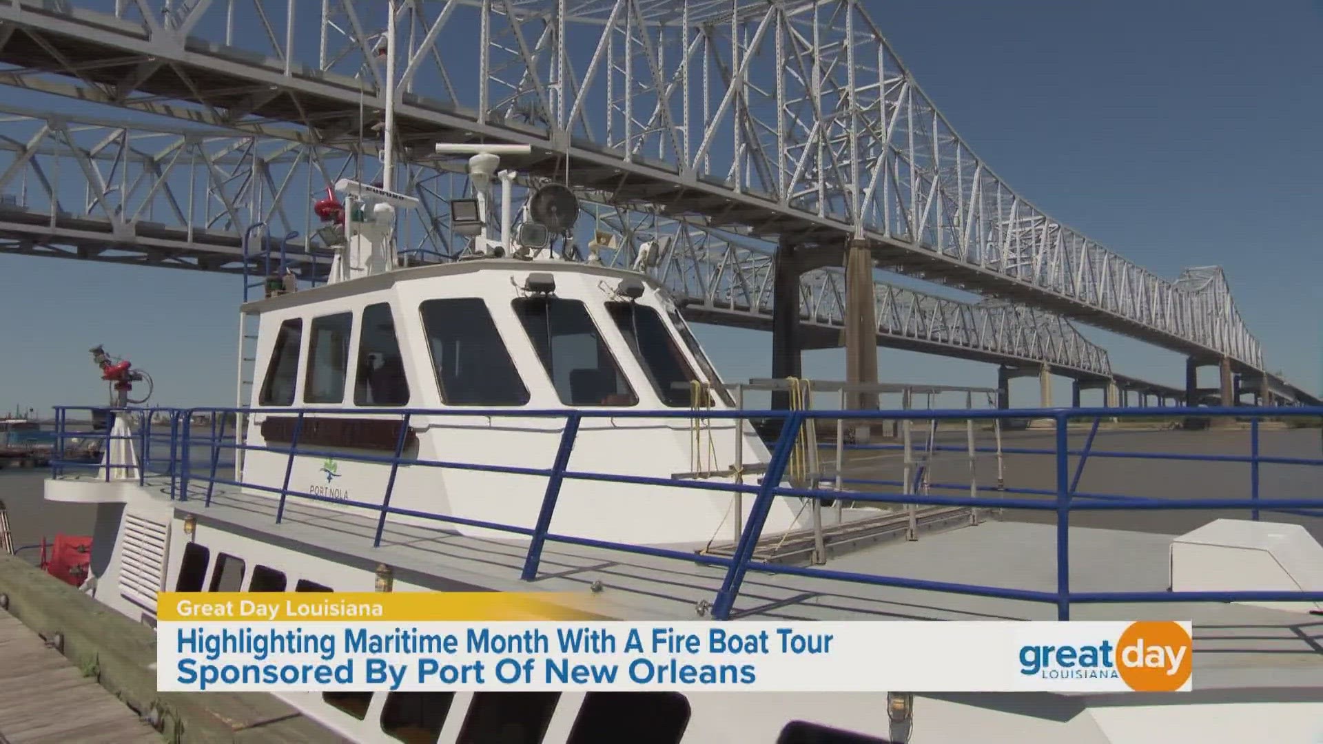 During the month of May, the Port of New Orleans is Celebrating Maritime Month and today we're taking a tour of the vibrant Riverfront.