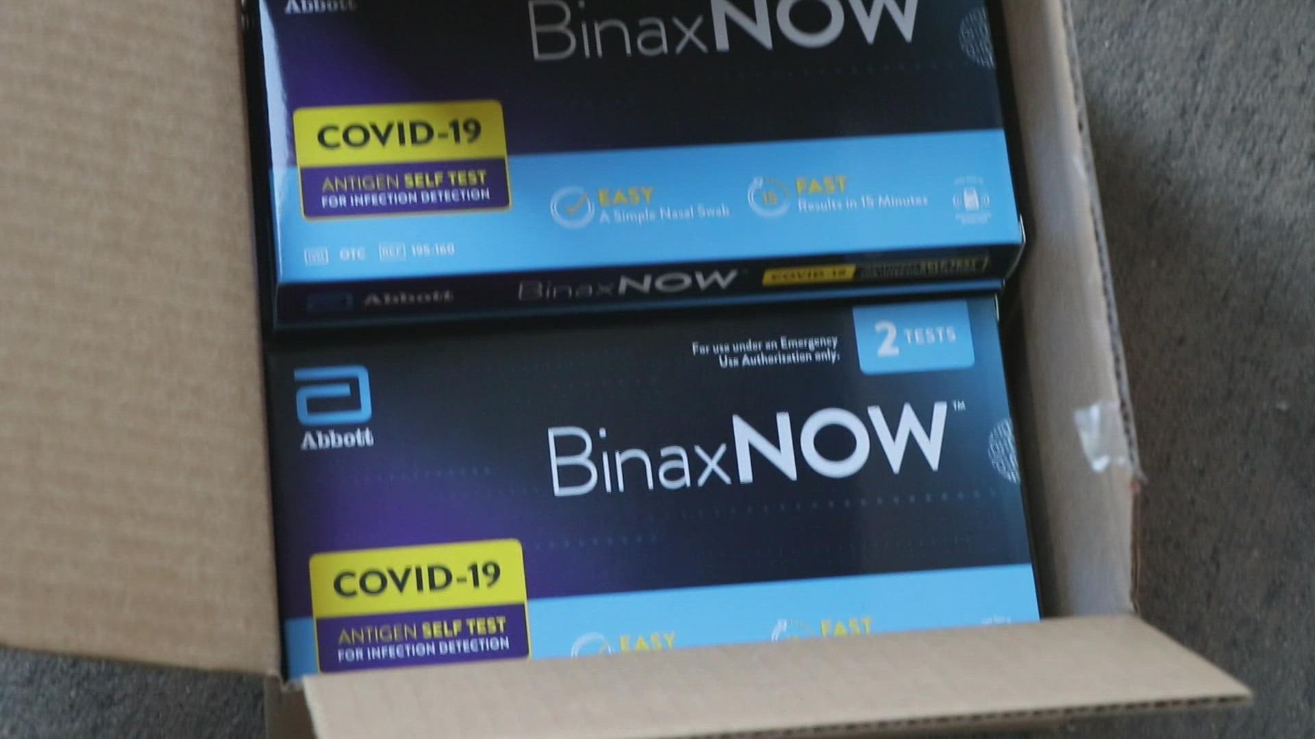 The city of New Orleans Health Department will provide all remaining test kits in stock to residents today at select New Orleans Public Libraries.