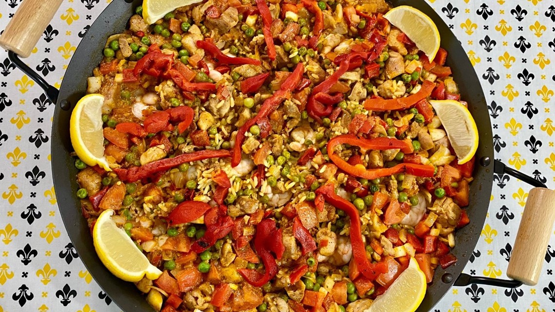 Recipe Chef Kevin's Chicken and Chorizo Paella