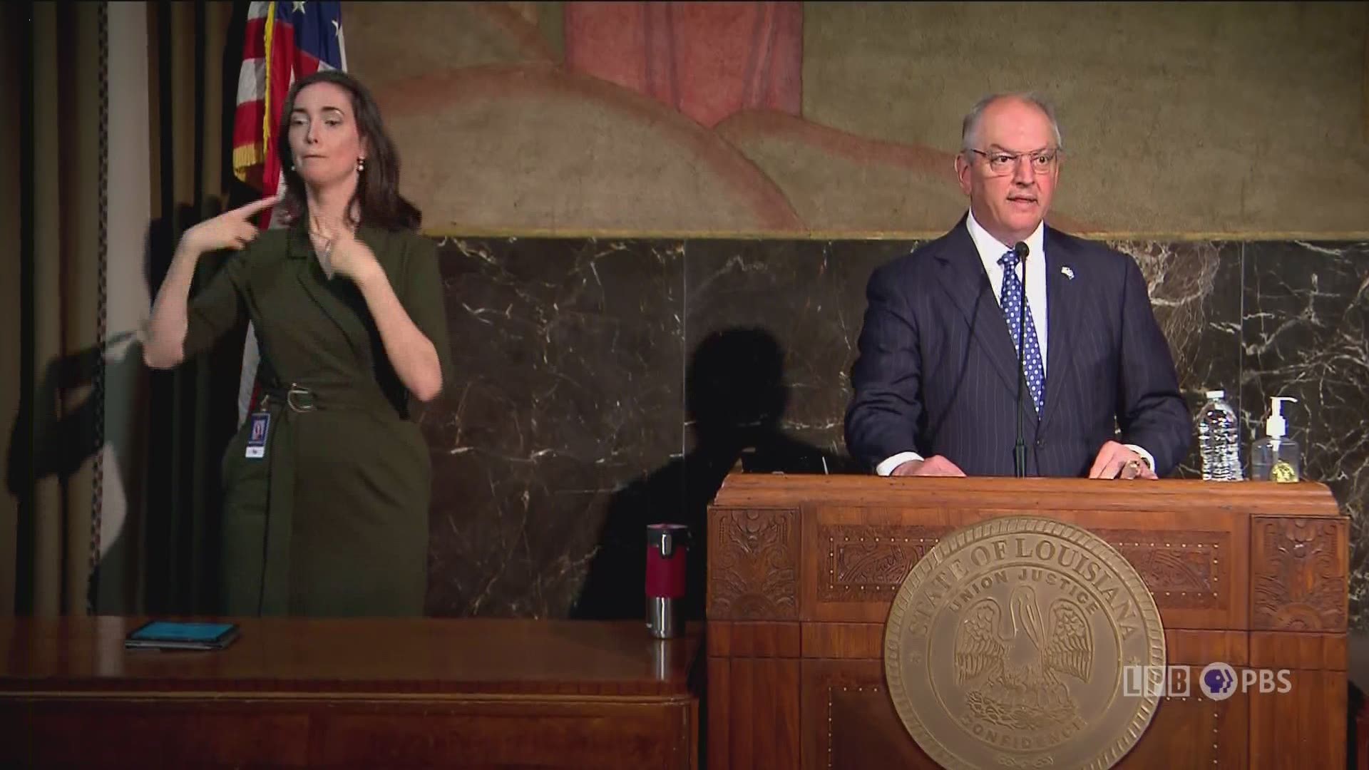 Louisiana Governor John Bel Edwards announced the state is lifting most COVID restrictions but he still recommends masks for the unvaccinated.