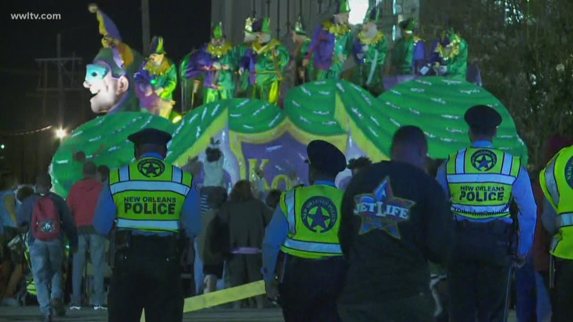 While talking about Mardi Gras safety, what about the cops and deputies who will be keeping everyone safe this year?