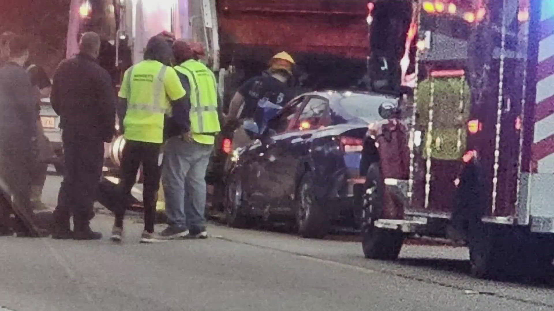 Louisiana State Police are investigating a fatal crash that killed a sanitation worker Friday near Covington. Neighbors say driving that stretch can be risky.