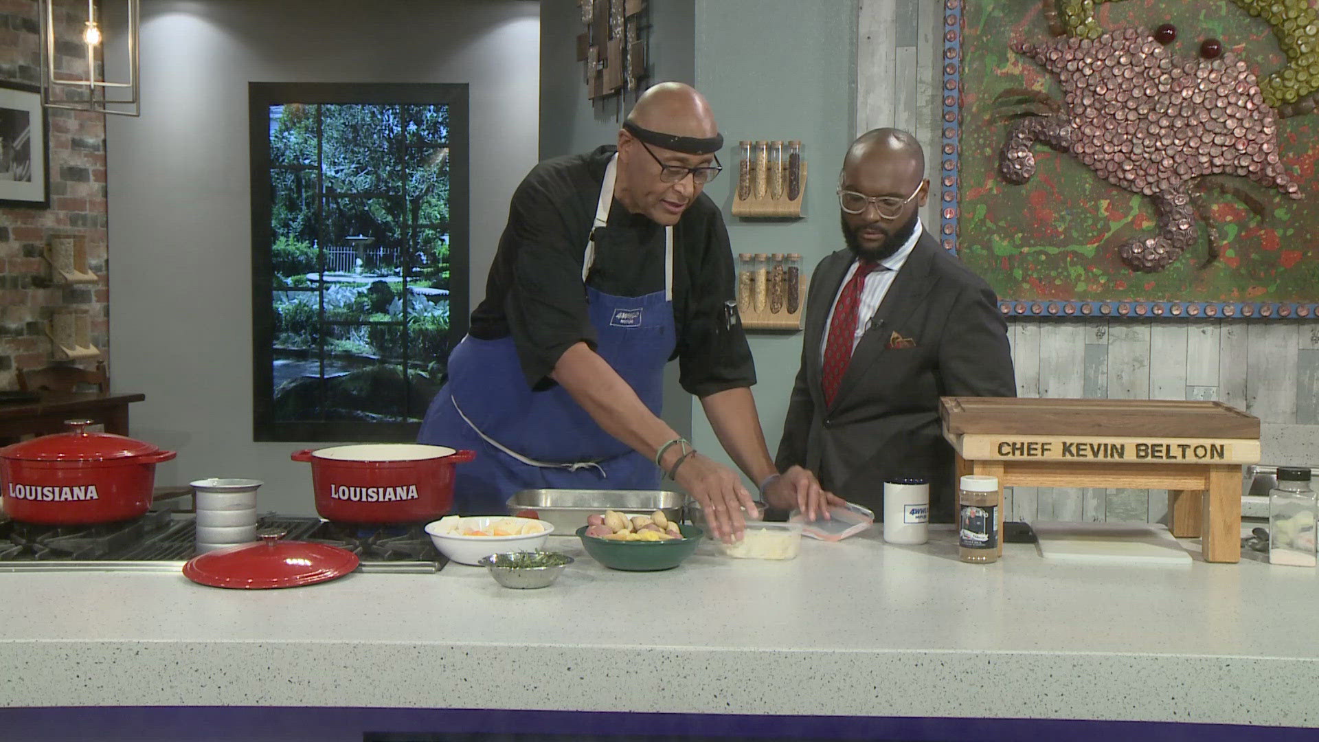 Chef Kevin Belton is cooking it up in the WWL Louisiana Kitchen.