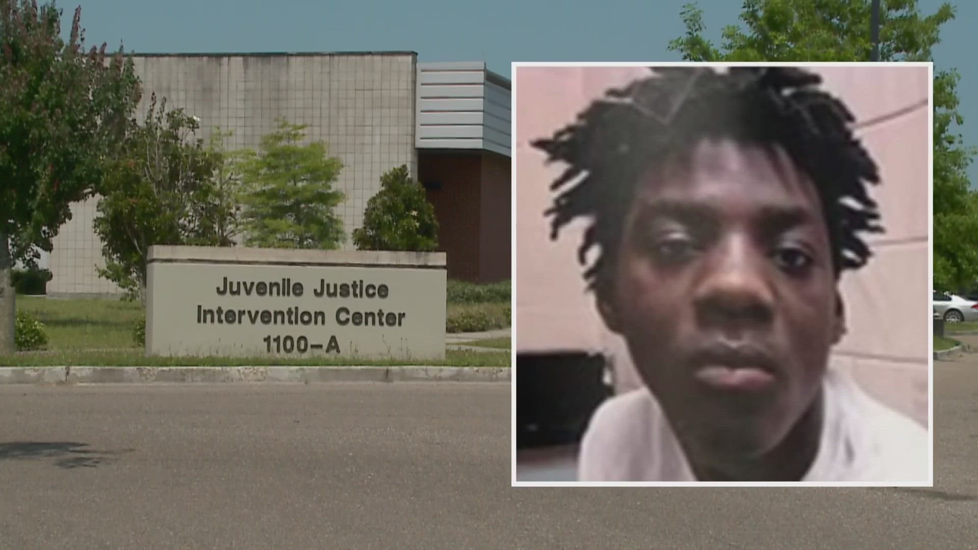 Curtis Tassin, 17, escaped while he was being transported to the New Orleans Juvenile Justice Intervention Center.