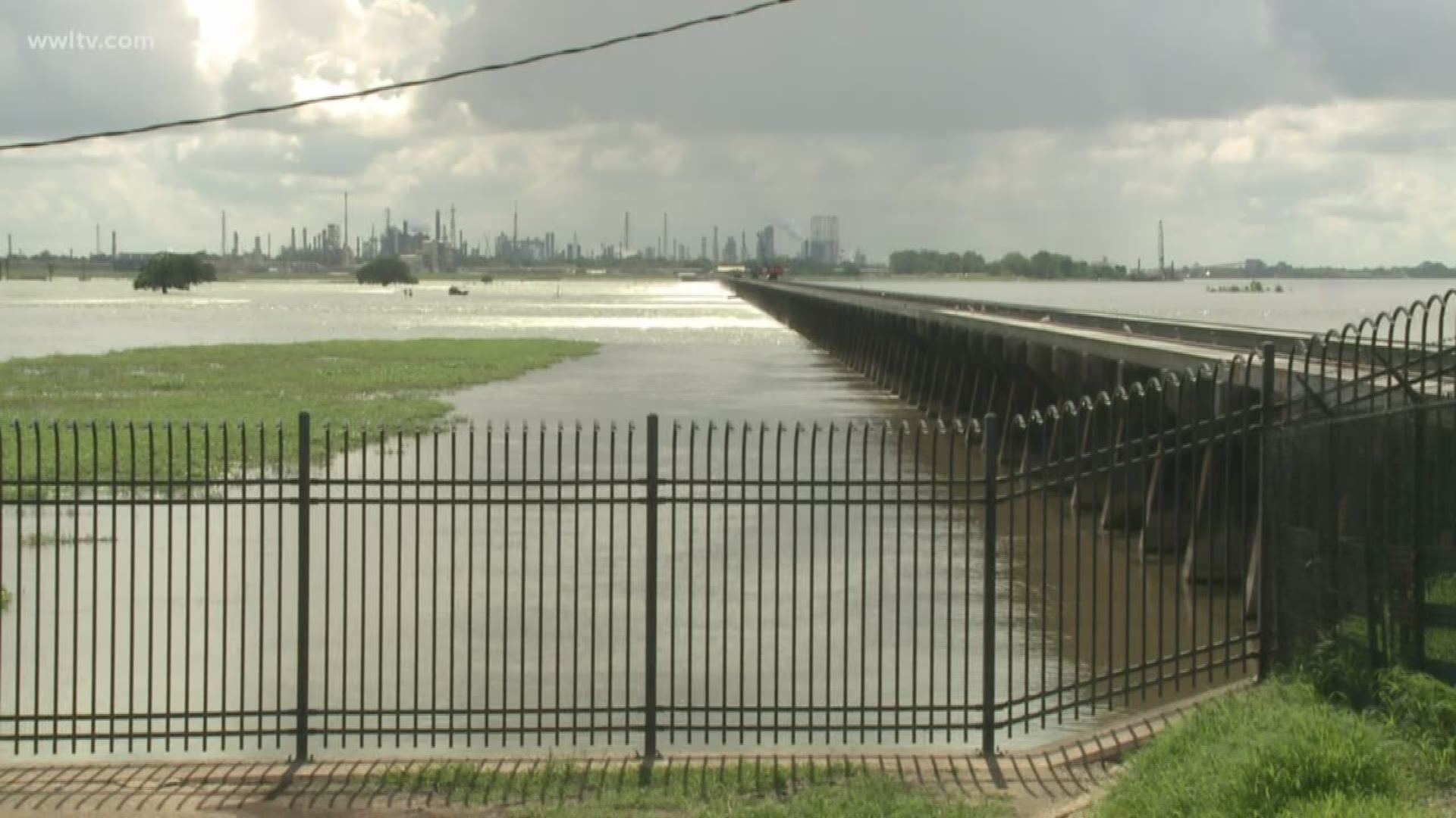 The historic high water flow on the Mississippi River that forced a second opening of the Bonnet Carre Spillway in May is finally starting to recede.