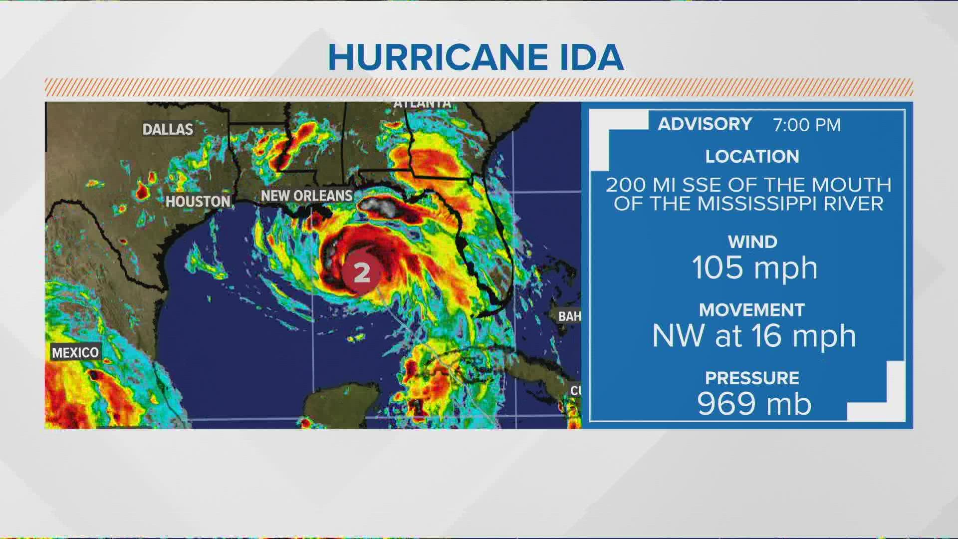 New Orleans Prepares For Hurricane Ida Wwltv Com