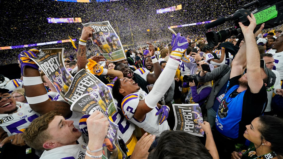 Live Updates LSU wins National Championship