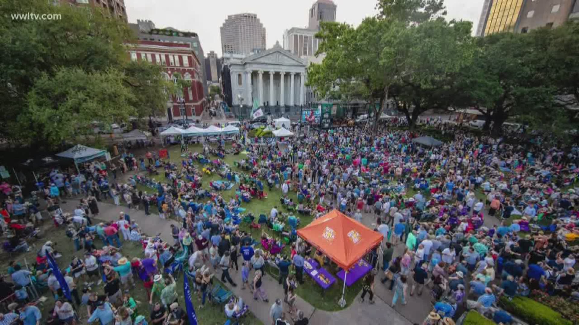 Wednesday at the Square cancelled due to severe weather