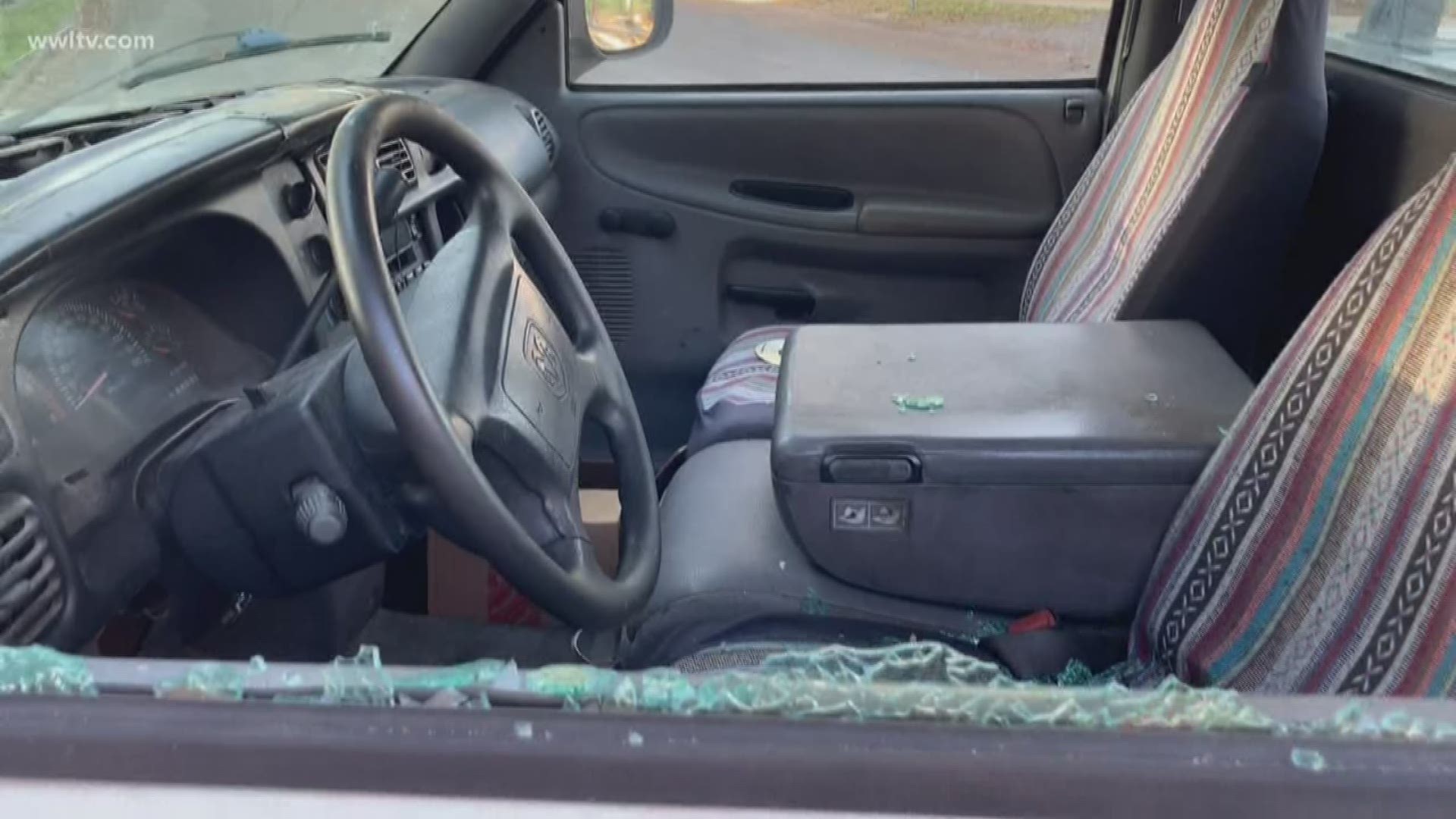 NOPD officers were on the scene Friday morning of what areas to be another round of car break-ins in New Orleans.