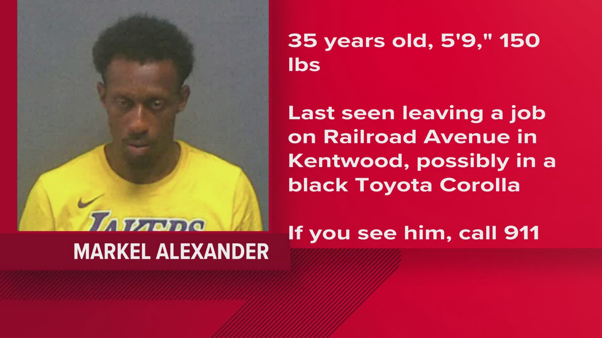 Inmate Escapes Work Release Program in Tangipahoa Parish, deputies say ...
