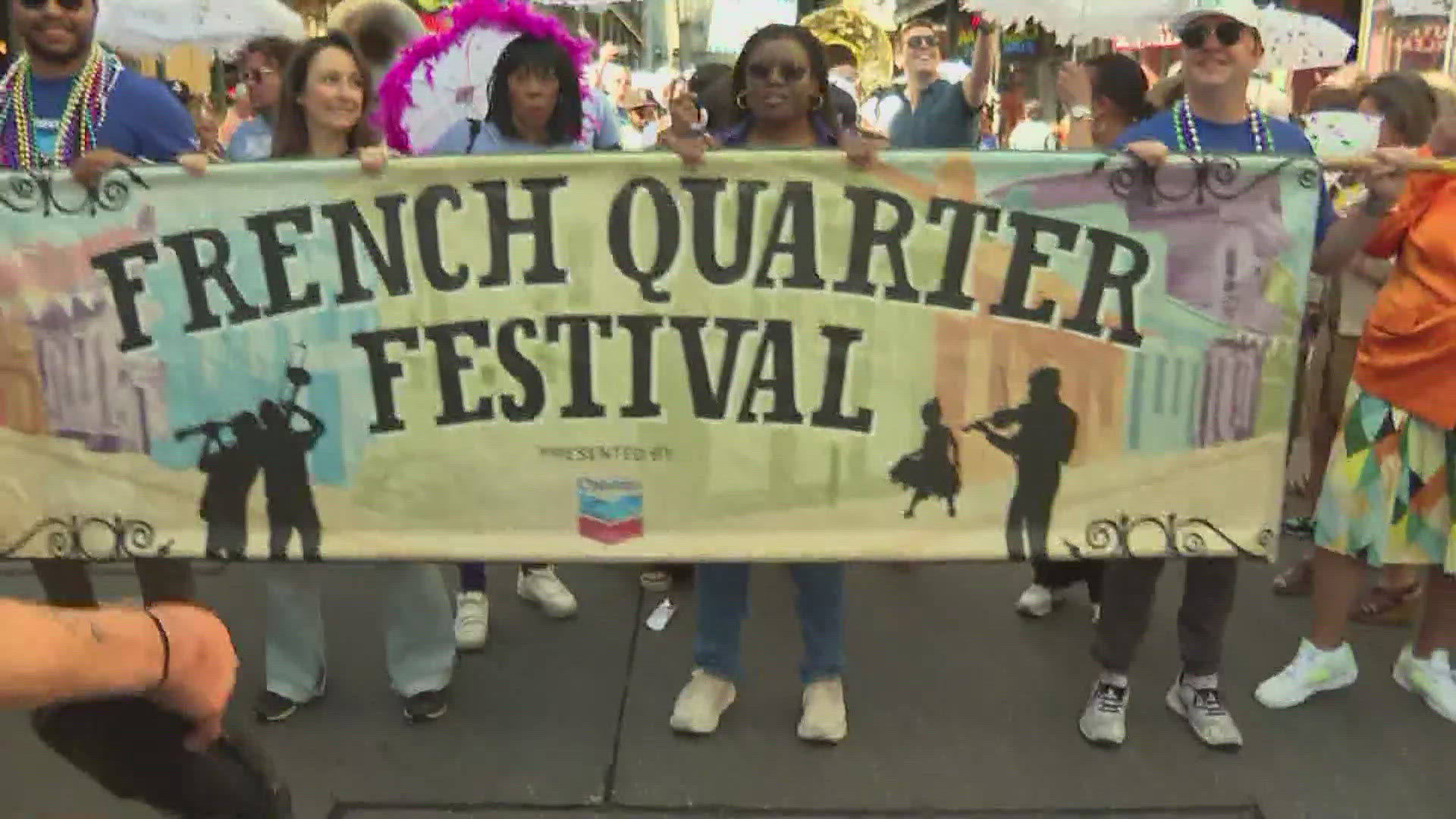 WWL Louisiana is a proud sponsor of the festival and will have a tent on top of the stairs across from Jackson Square