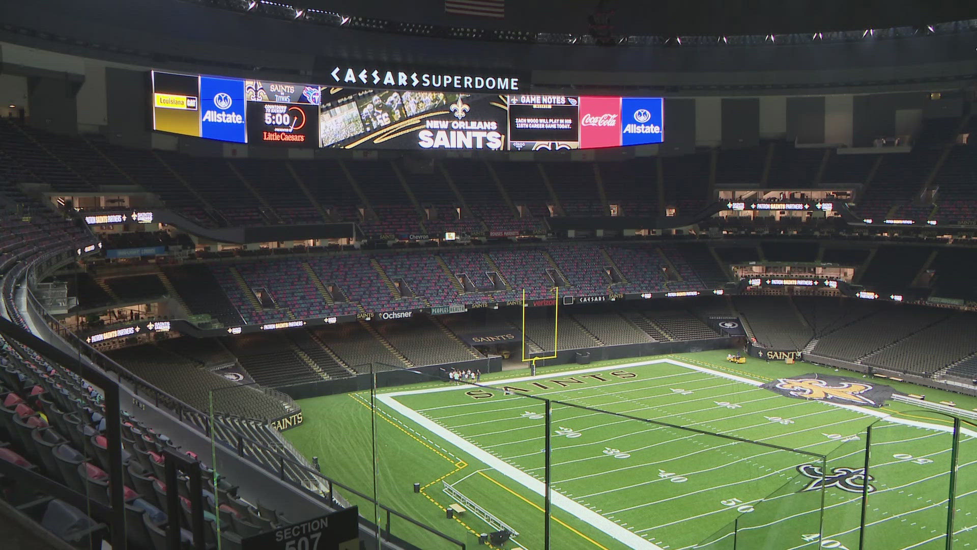 Caesars Superdome gets extensive renovations | wwltv.com