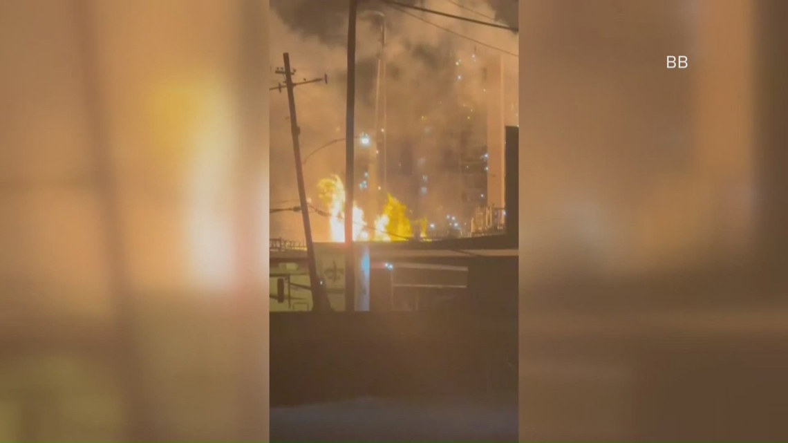 'The house was shaking': Residents, environmentalists concerned after Shell Norco refinery fire