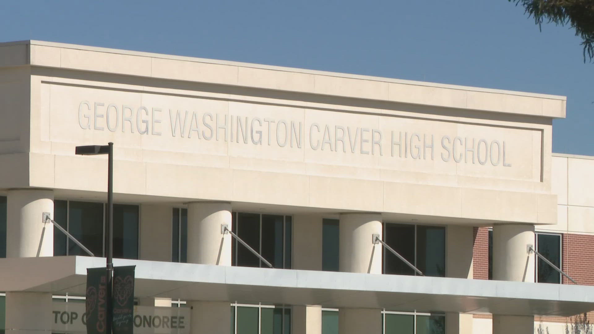 G.W. Carver sent students home after it received threats.