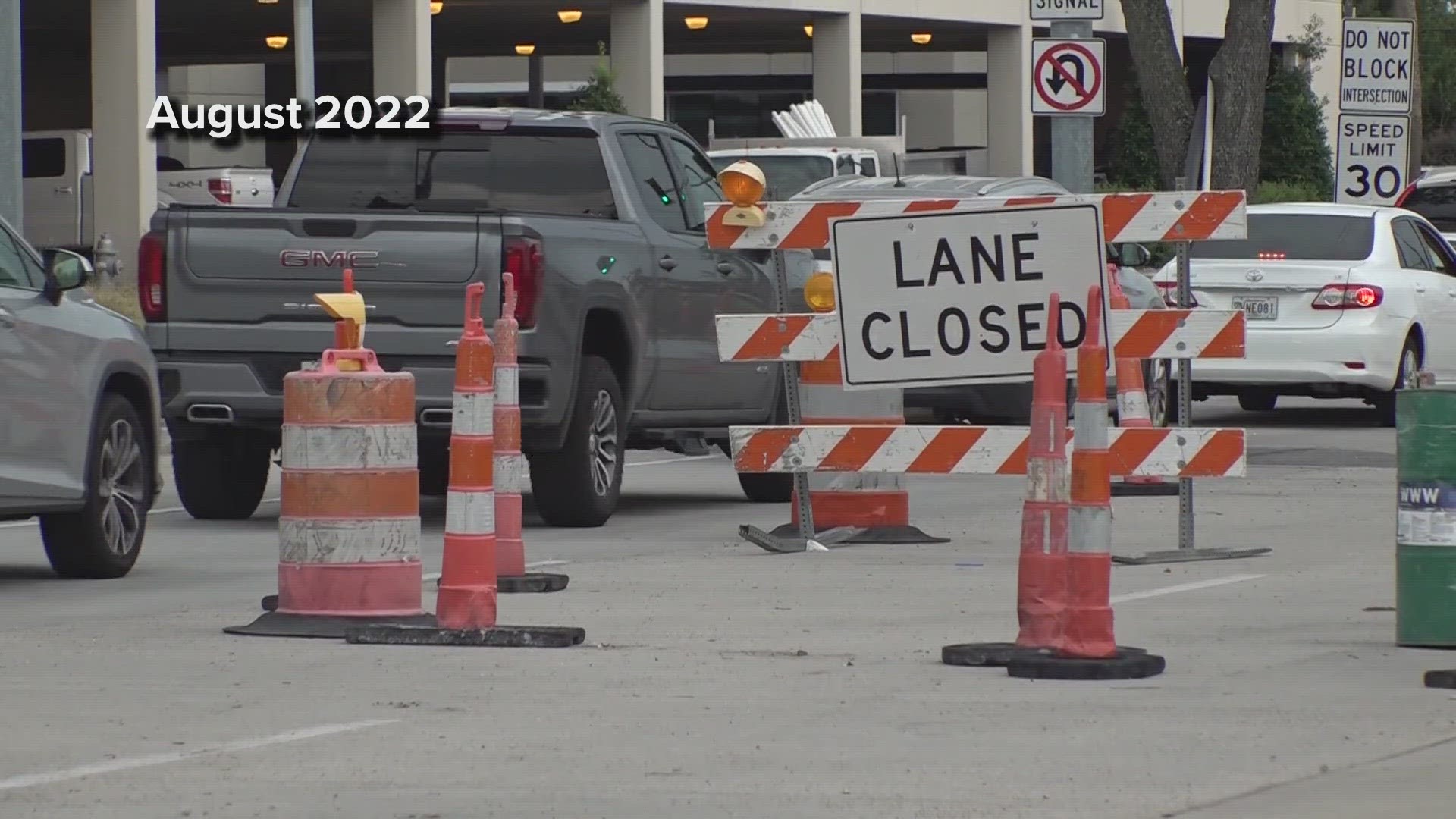 WWL-TV's Rachel Handley takes a look at new construction issues on Severn Avenue in Metairie, La.