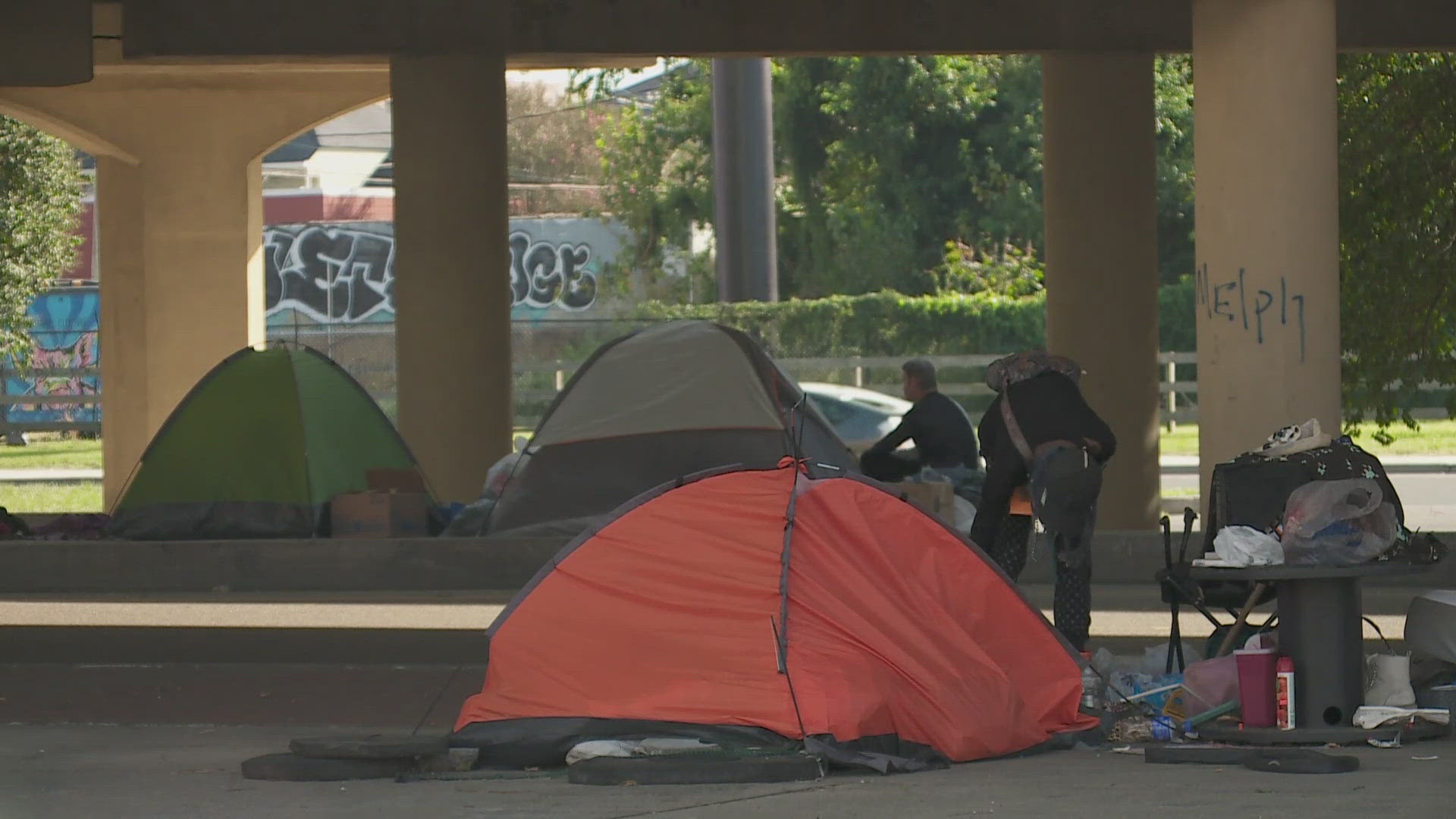 New Orleans Director of Homeless Services and Strategy, Nate Fields, said rehousing nearly 75 individuals takes time and trust.