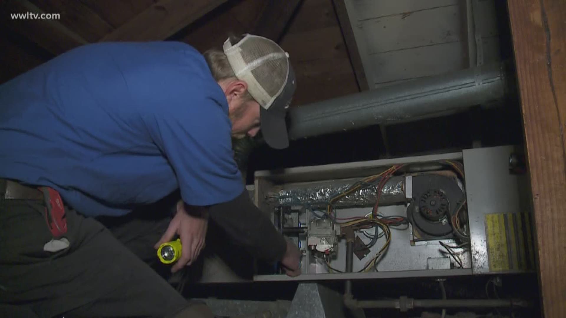 According to heater and air conditioning experts, many residents have called for service to check their furnaces before turning on their heaters.