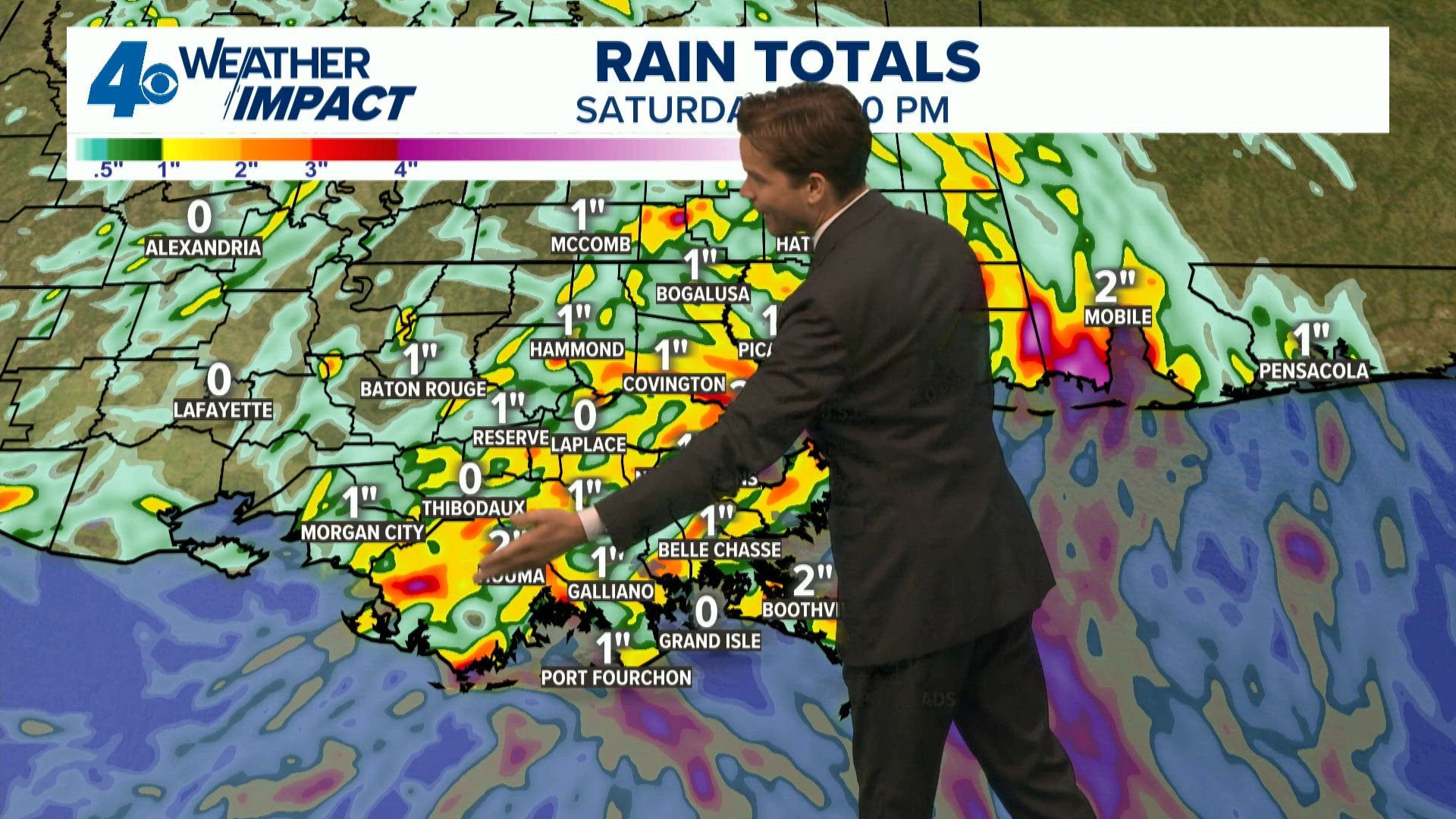 New Orleans Weather: Breezy with passing downpours | wwltv.com
