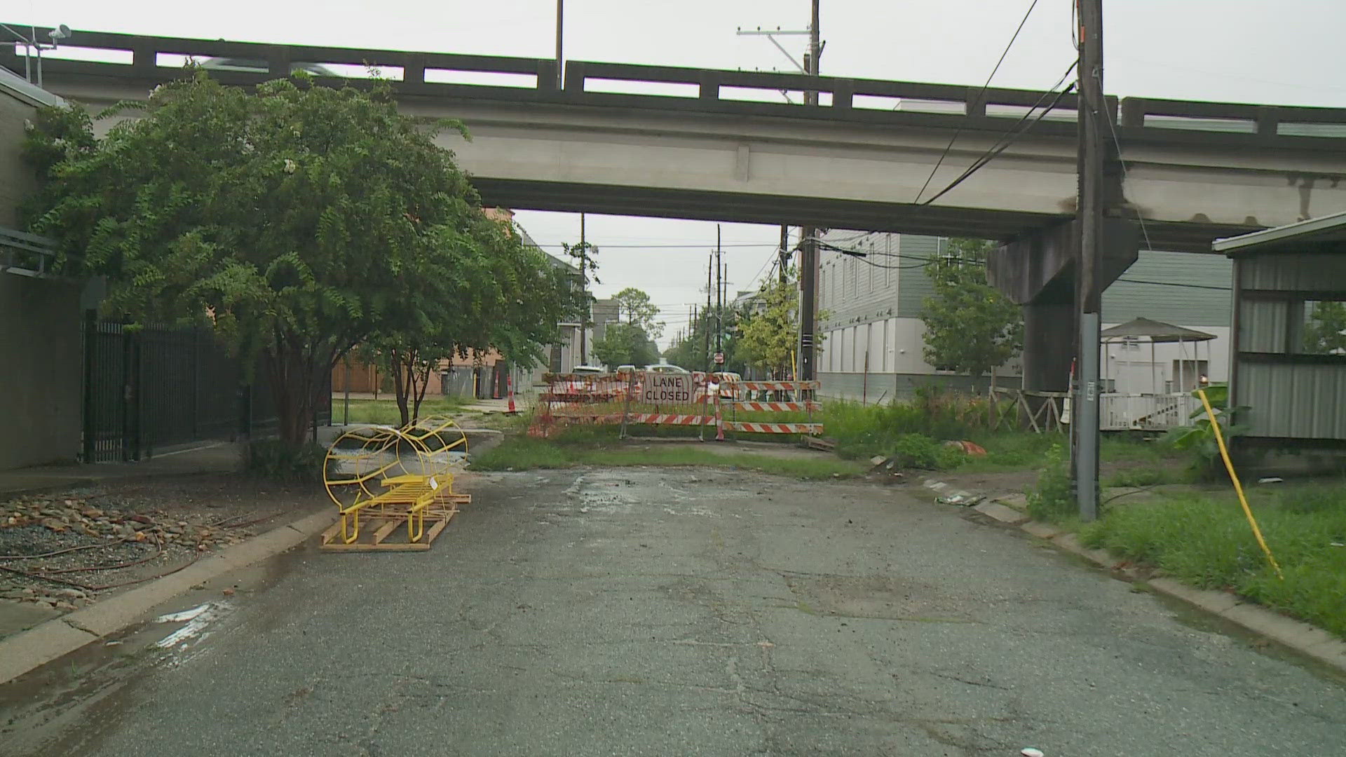 City leaders say a construction company tore it up as part of a major project in treme then refused to finish.