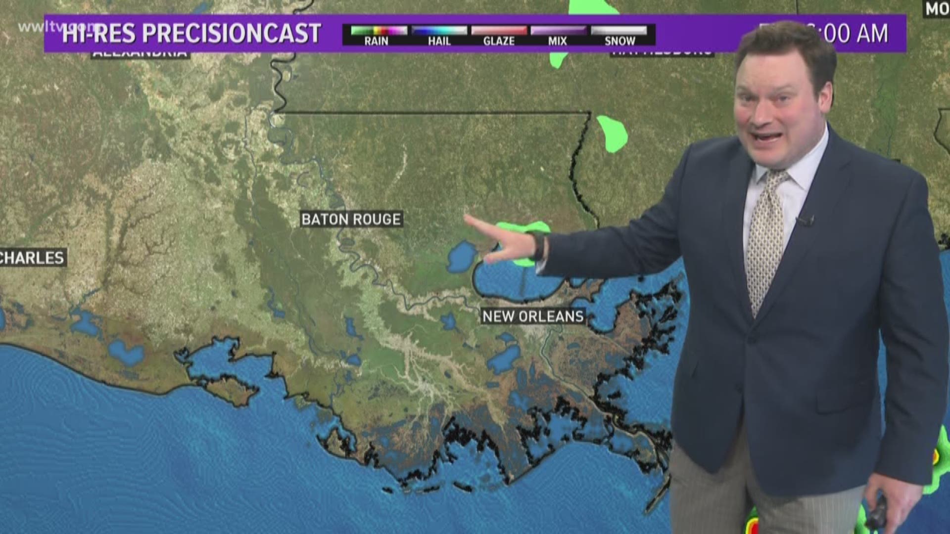 Meteorologist Chris Franklin looks ahead to the dry and hot end of the week and weekend.