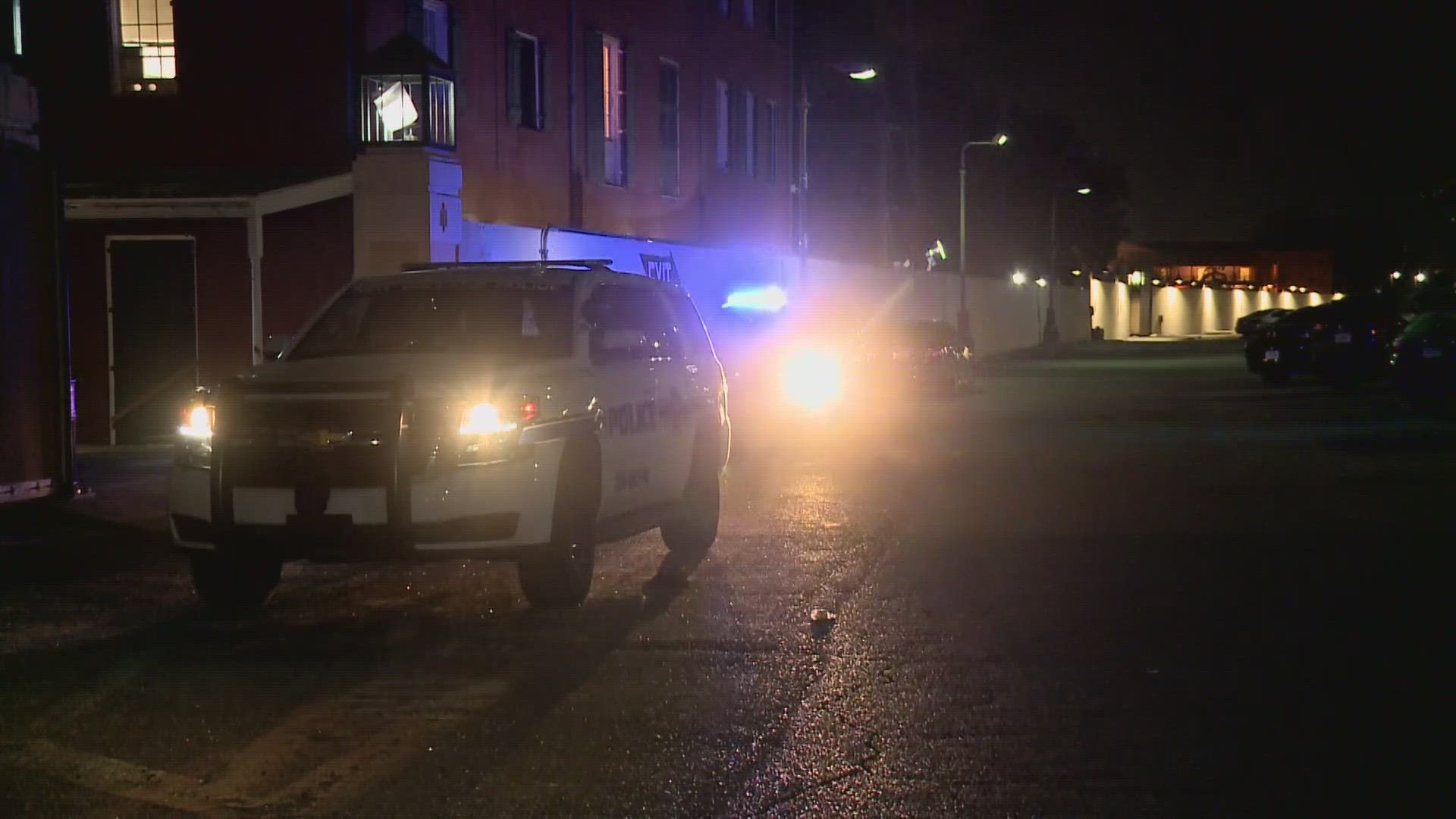 NOPD found the victim lying between the train tracks and the Mississippi River.