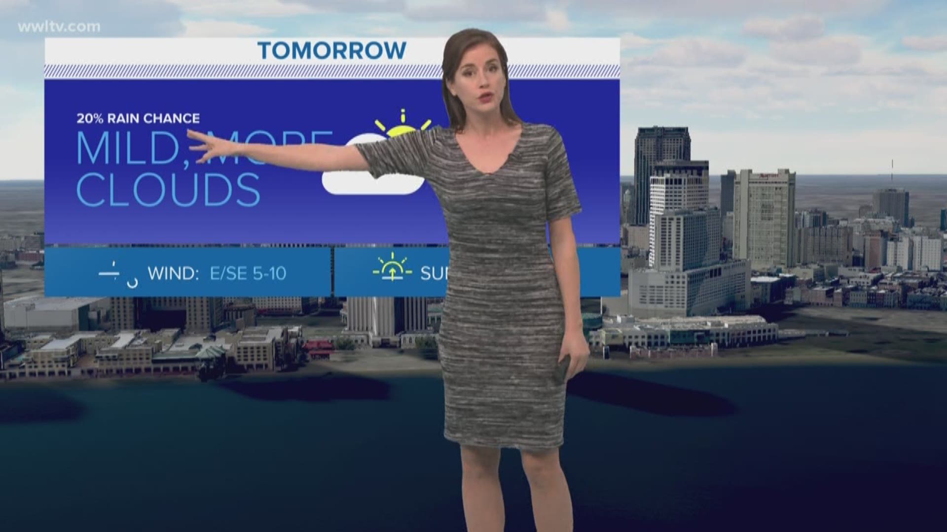 Meteorologist Alexandra Cranford has the forecast at 10 p.m. on Sunday, November 18, 2018.