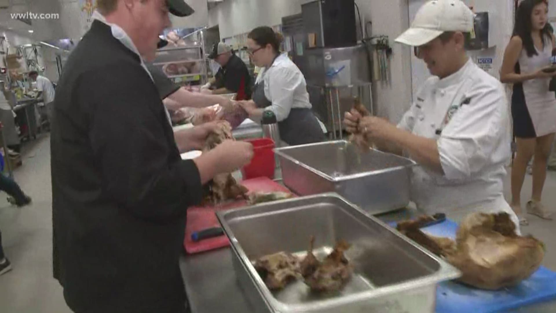 Meghan Kee talks to chefs who are teaming up help Florence victims.