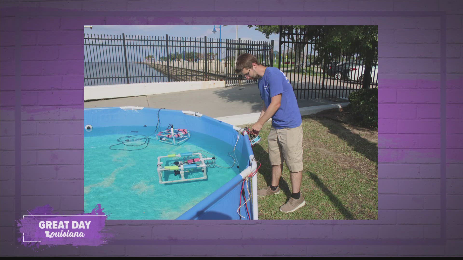 The Pontchartrain Conservancy shared details about their upcoming event that showcases underwater vehicles and robots.