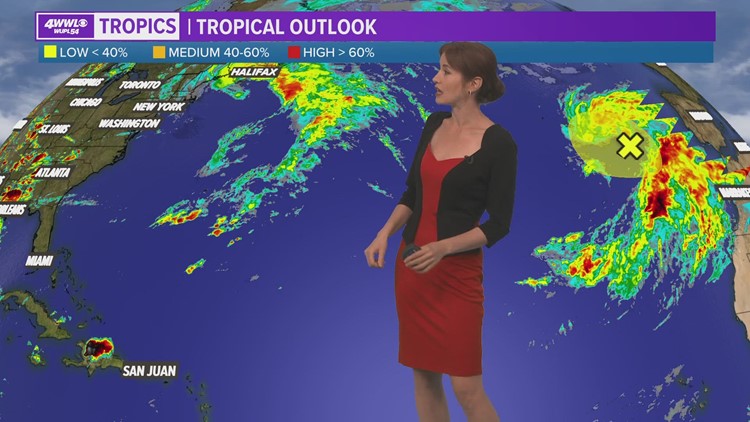 No tropical development is expected this week