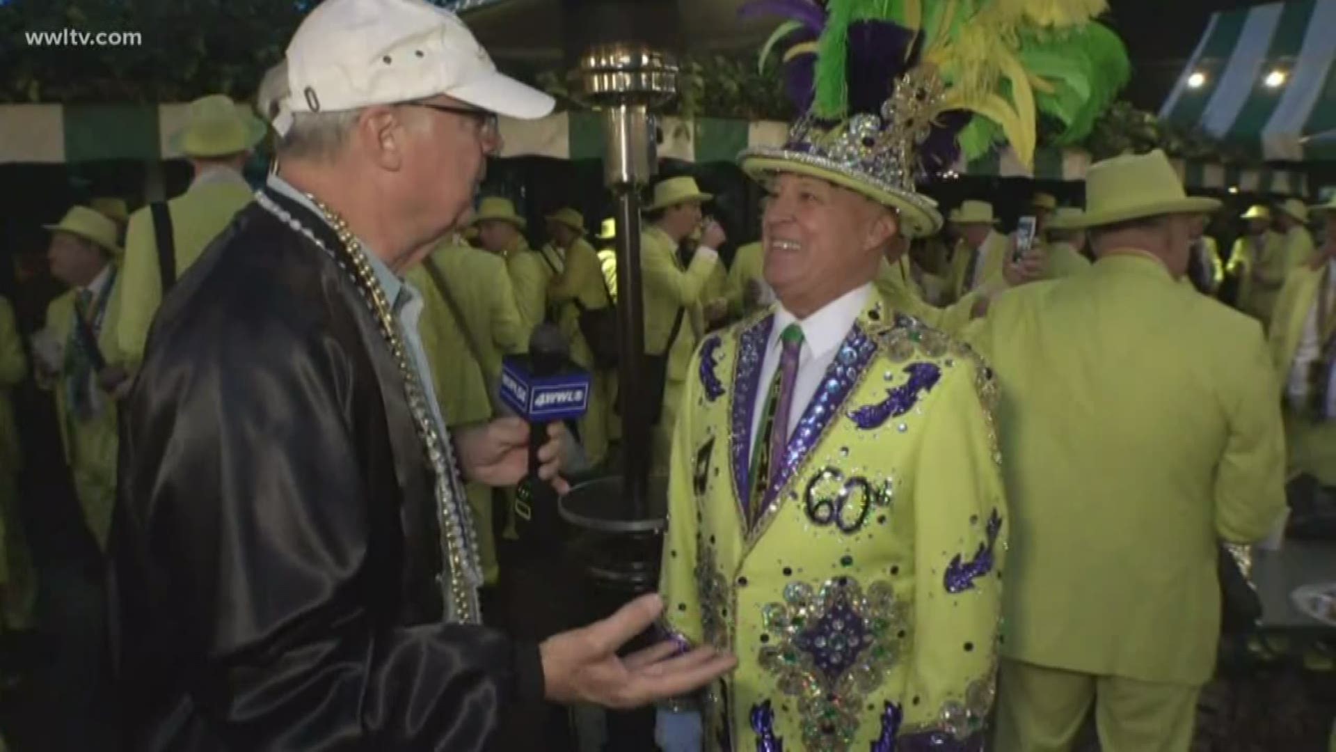 It's the 60th anniversary of Pete Fountain's Half-fast Walking Club, and our old friend Bill Capo is here to celebrate with them this Mardi Gras.