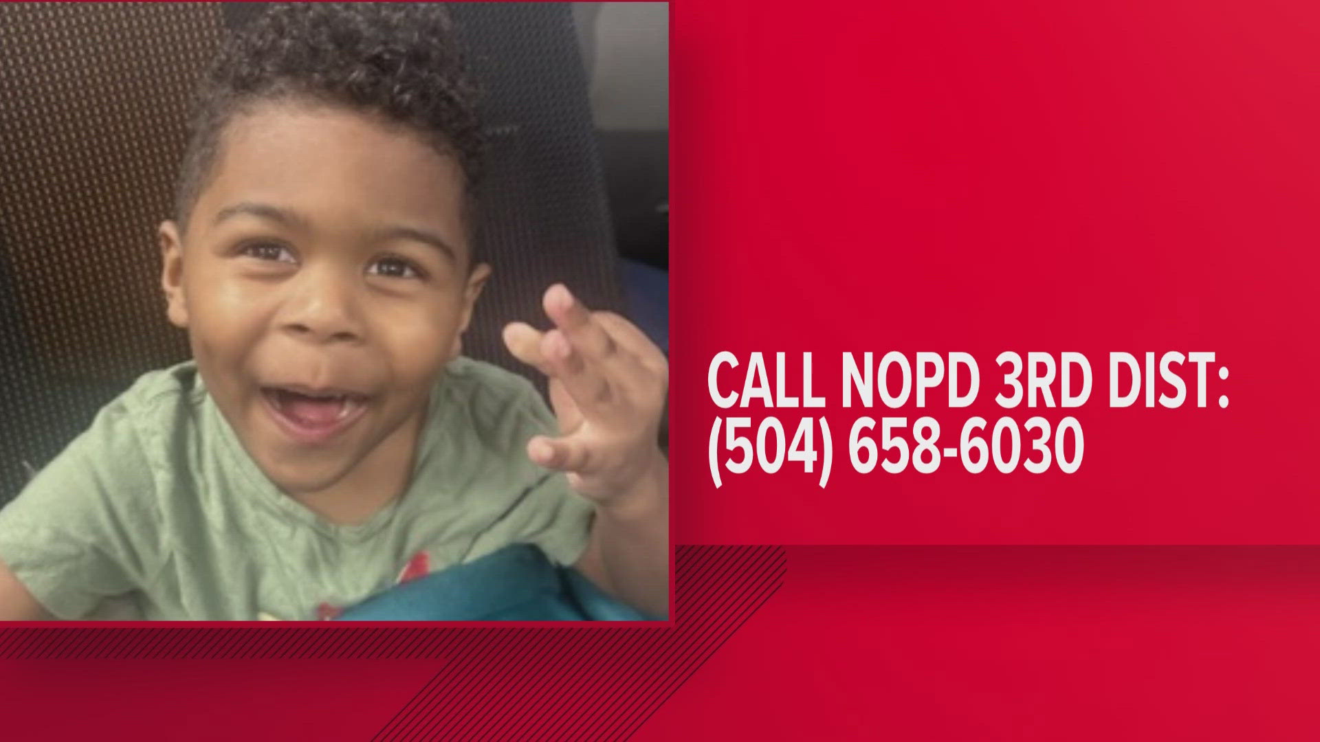 The New Orleans Police Department is asking for the public's help with identifying a found toddler.