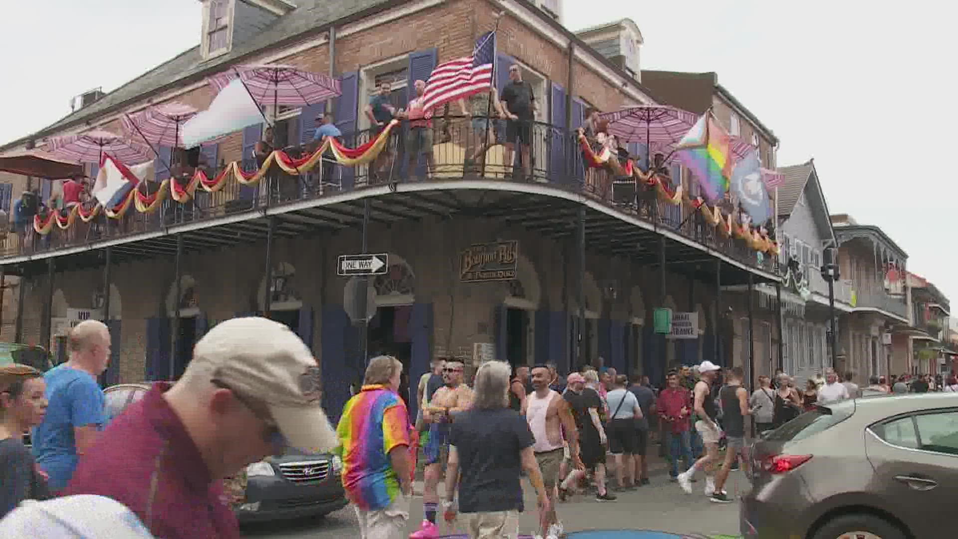 Southern Decadence and LSU football expected to draw people to New Orleans.