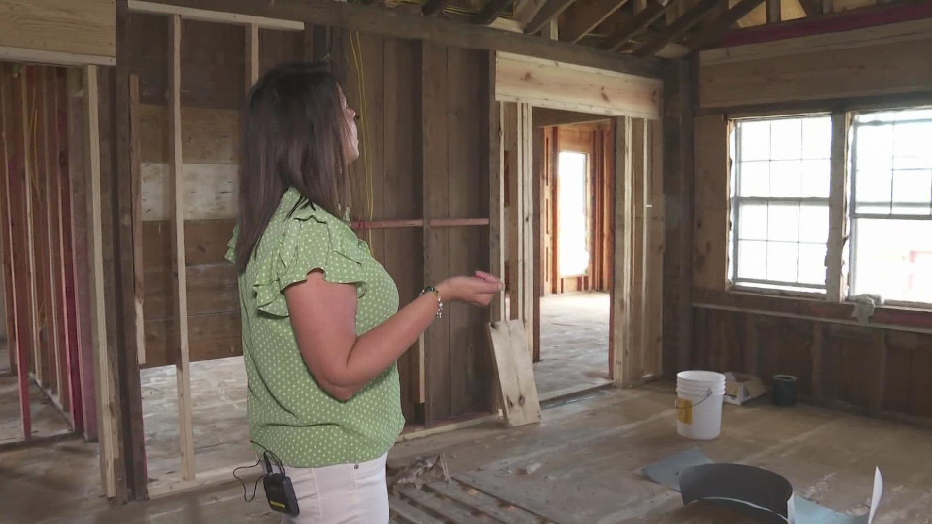 Lafourche Parish resident still living in a trailer next to their home, as they continue repairs from Hurricane Ida.