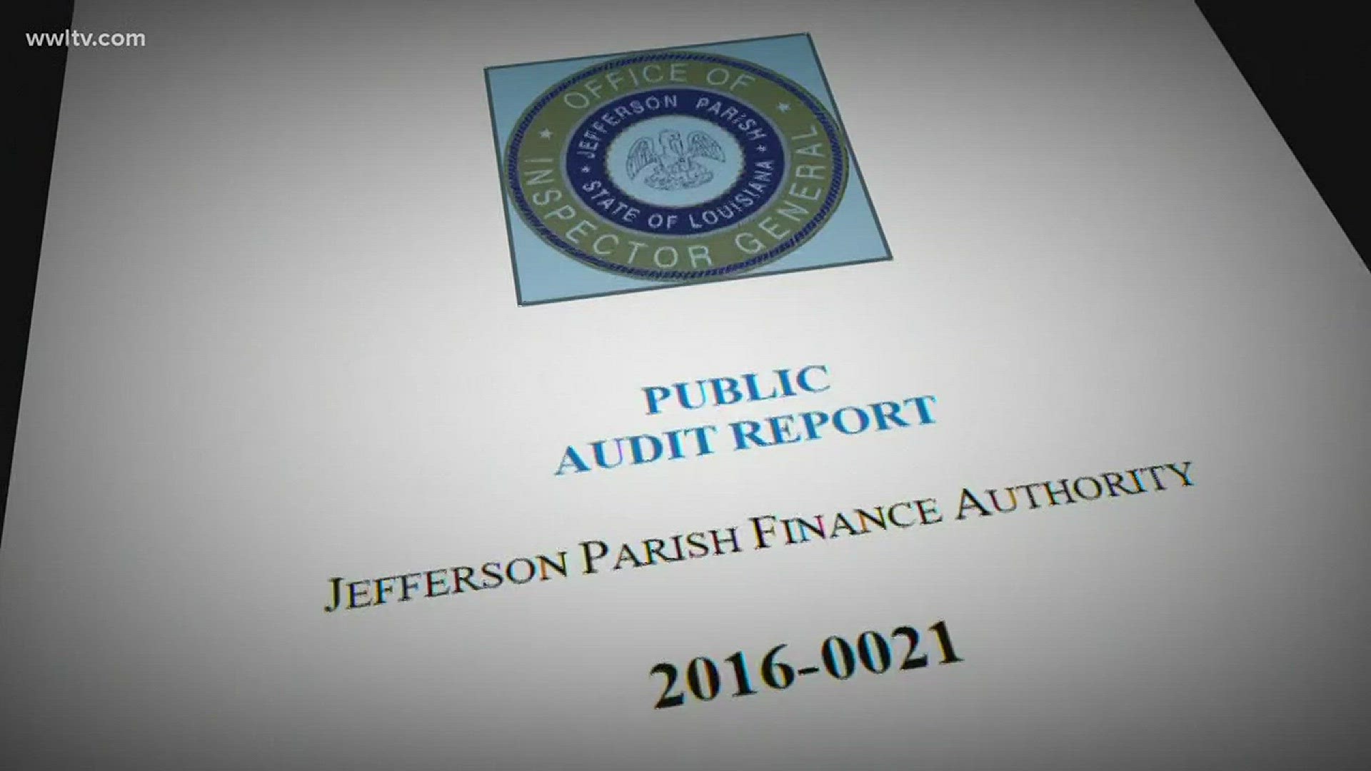 The JPFA has been the subject of a series of investigative reports by WWL-TV, with many of the findings of that investigation substantiated by the IG's audit.