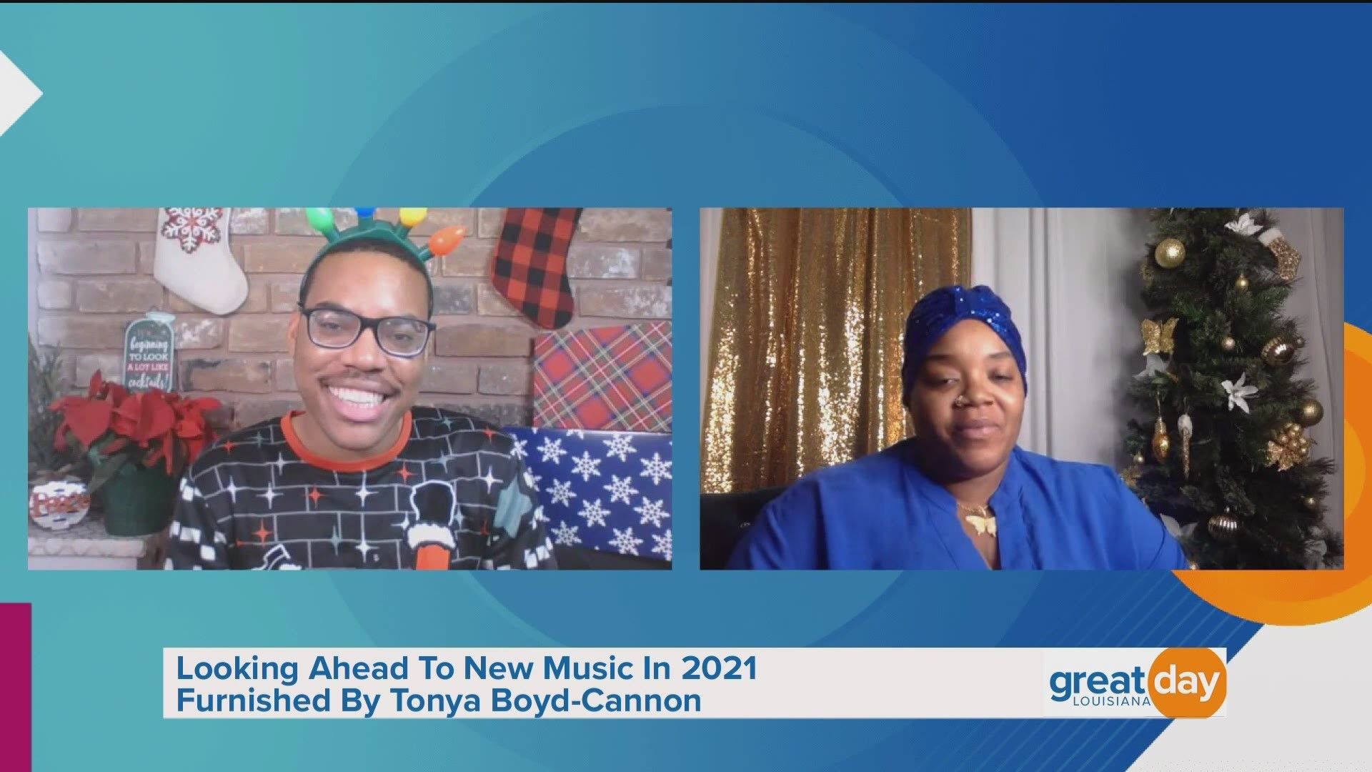 Singer Tonya Boyd-Cannon discussed new music and performed a holiday classic for Christmas Day.