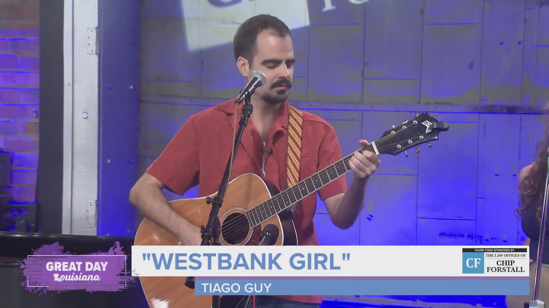 Tiago Guy is in the Chip Forstall Sound Stage to share music from his new album, "Paper Thin."