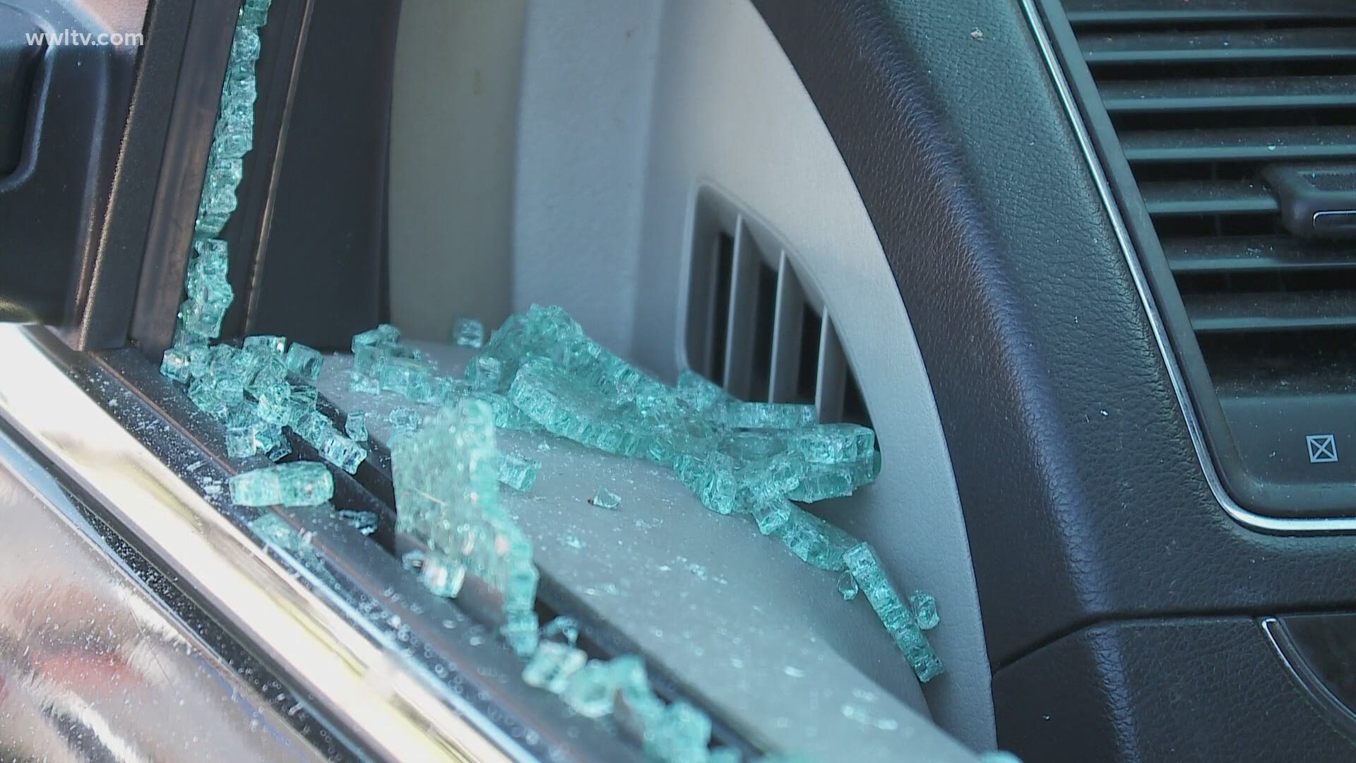 Treme residents are frustrated after waking up to a neighborhood of broken car windows.