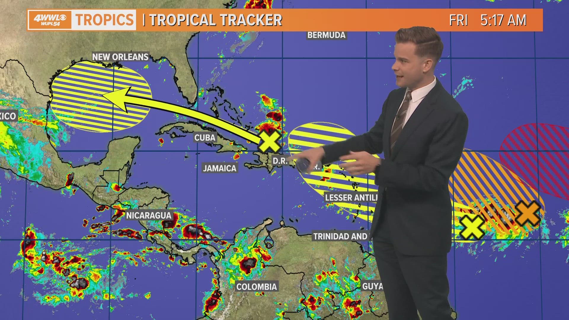 The only one that could bring us weather through the next seven days is currently sitting near Turks and Caicos.