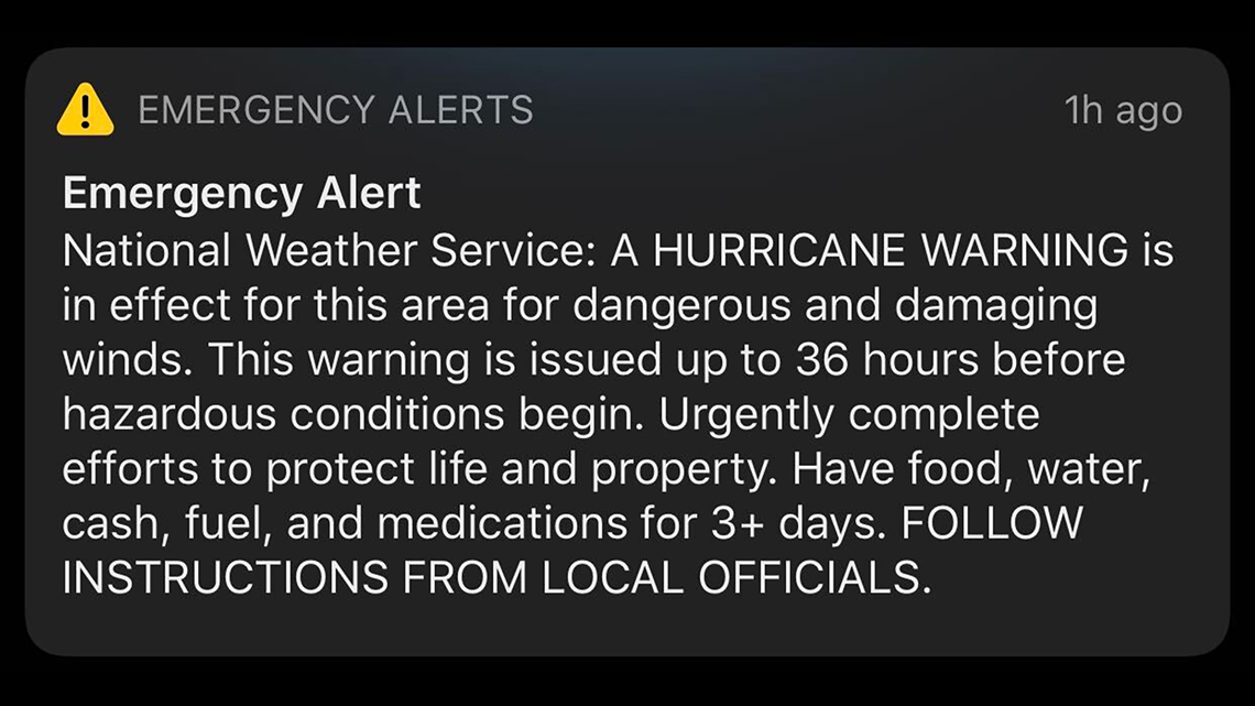 Did You Get An Emergency Alert Early Sunday? Here's What That Means ...