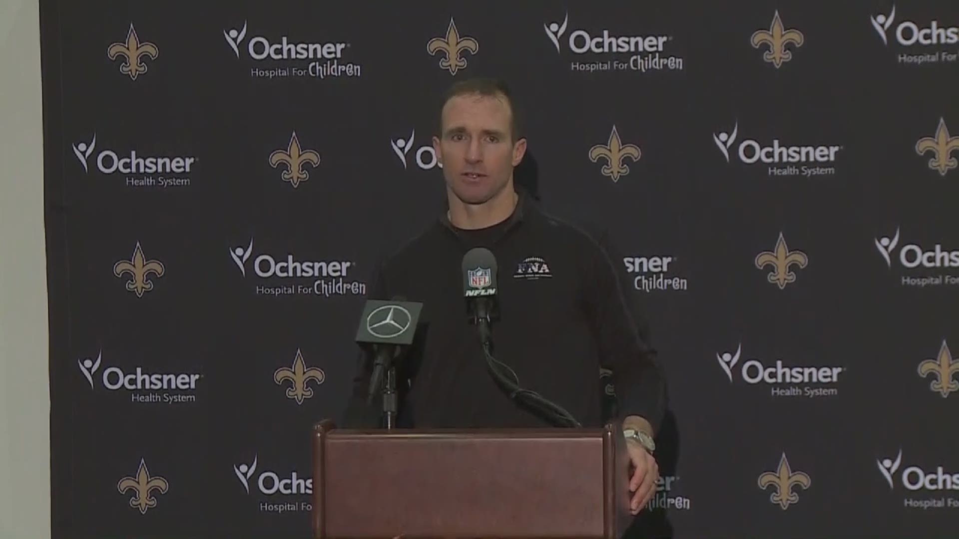Drew Brees' full post-Falcons press conference