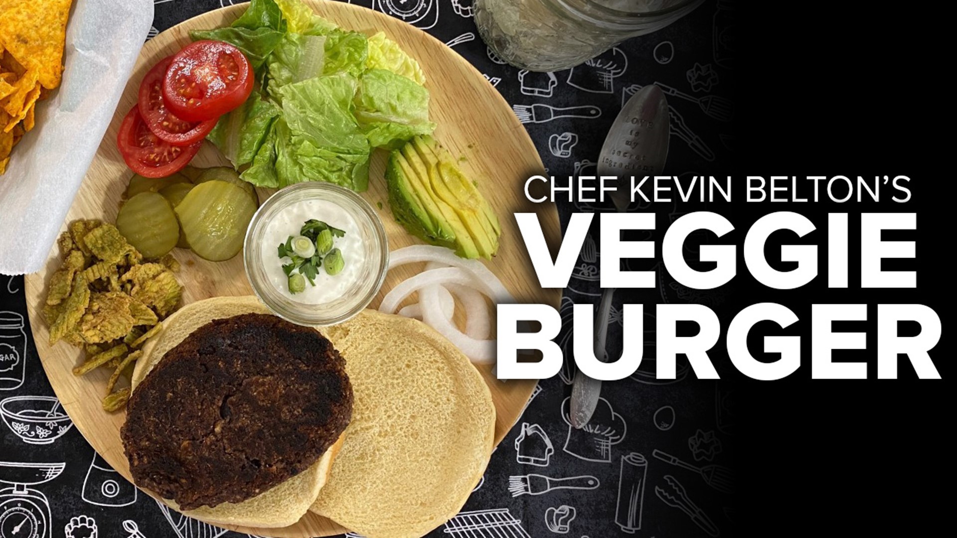 It's almost summer and your vegetarian friends are going to love this veggie burger!