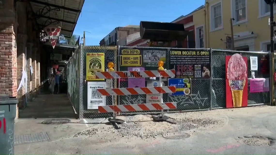 French Quarter businesses take SWBNO to court over construction delays