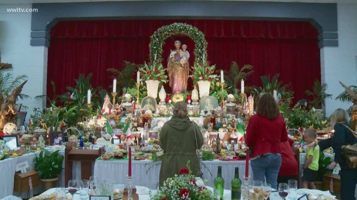 New Orleanians Continue St Joseph Altar Tradition Wwltv