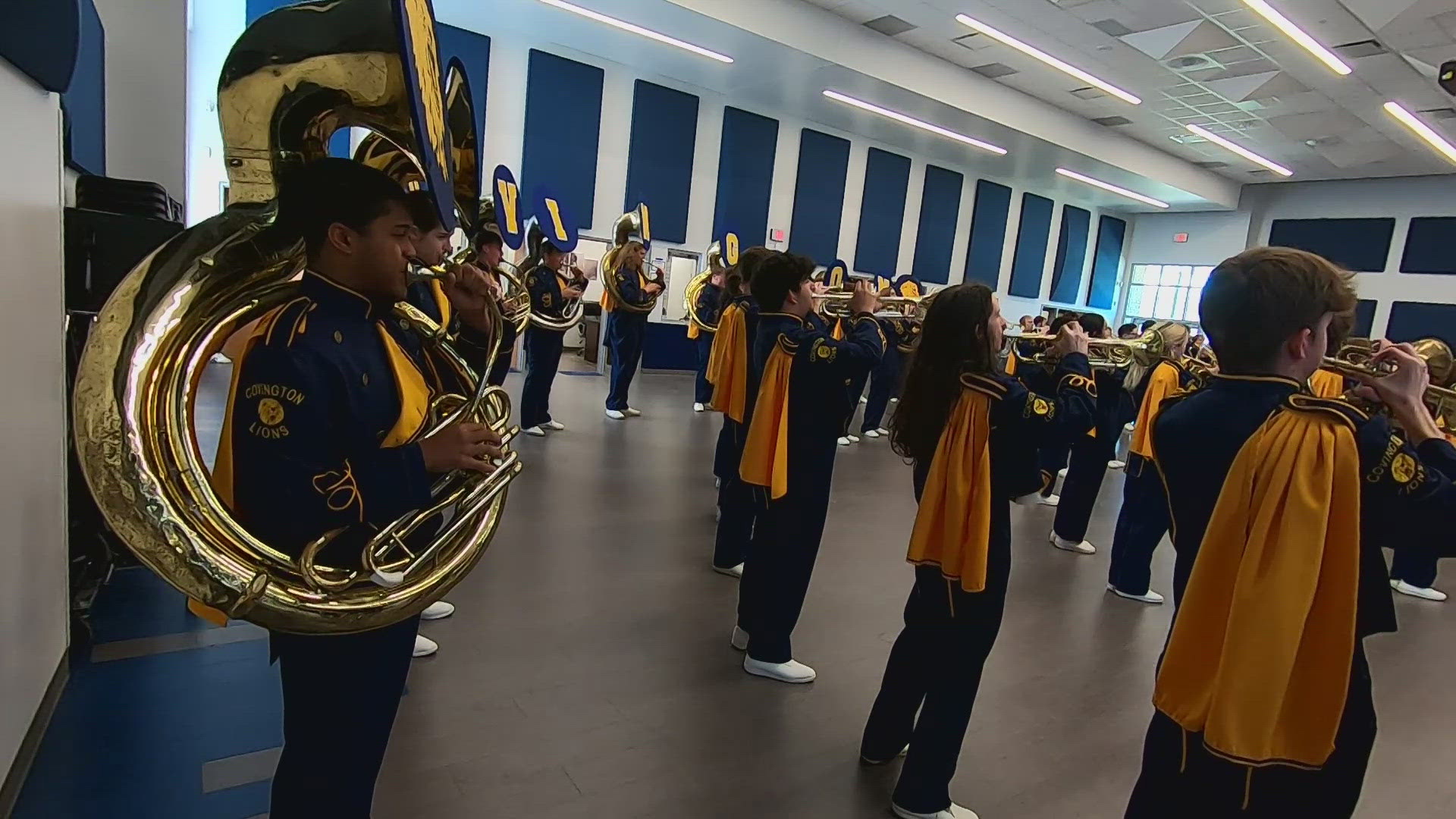We're making a stop at Covington High School, home of the Marching Lions  — where talent, tradition, and school spirit come together in perfect harmony.