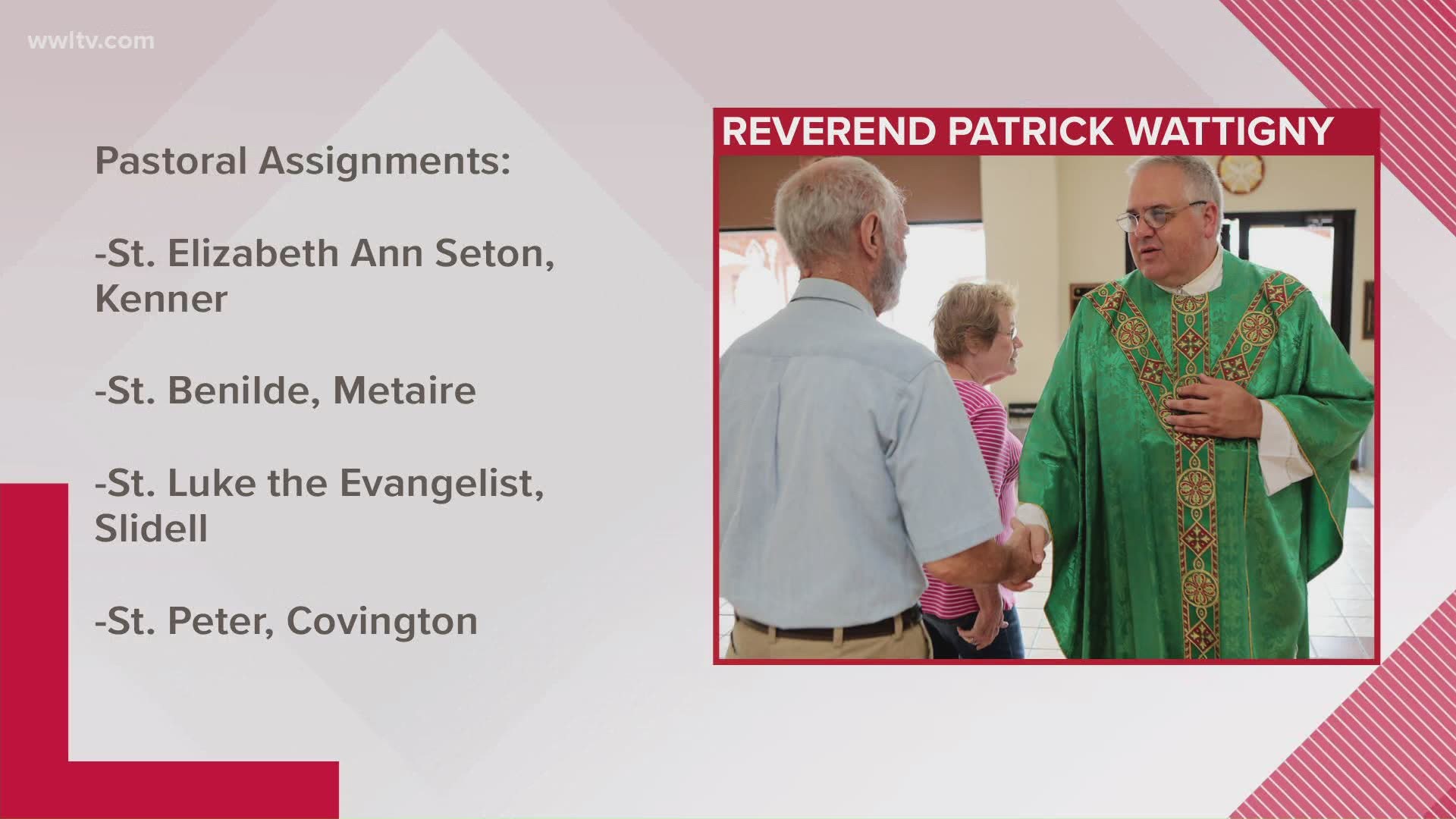 Patrick Wattigny is the latest name added to the list of priest removed from the Archdiocese, for the sexual abuse of a minor.