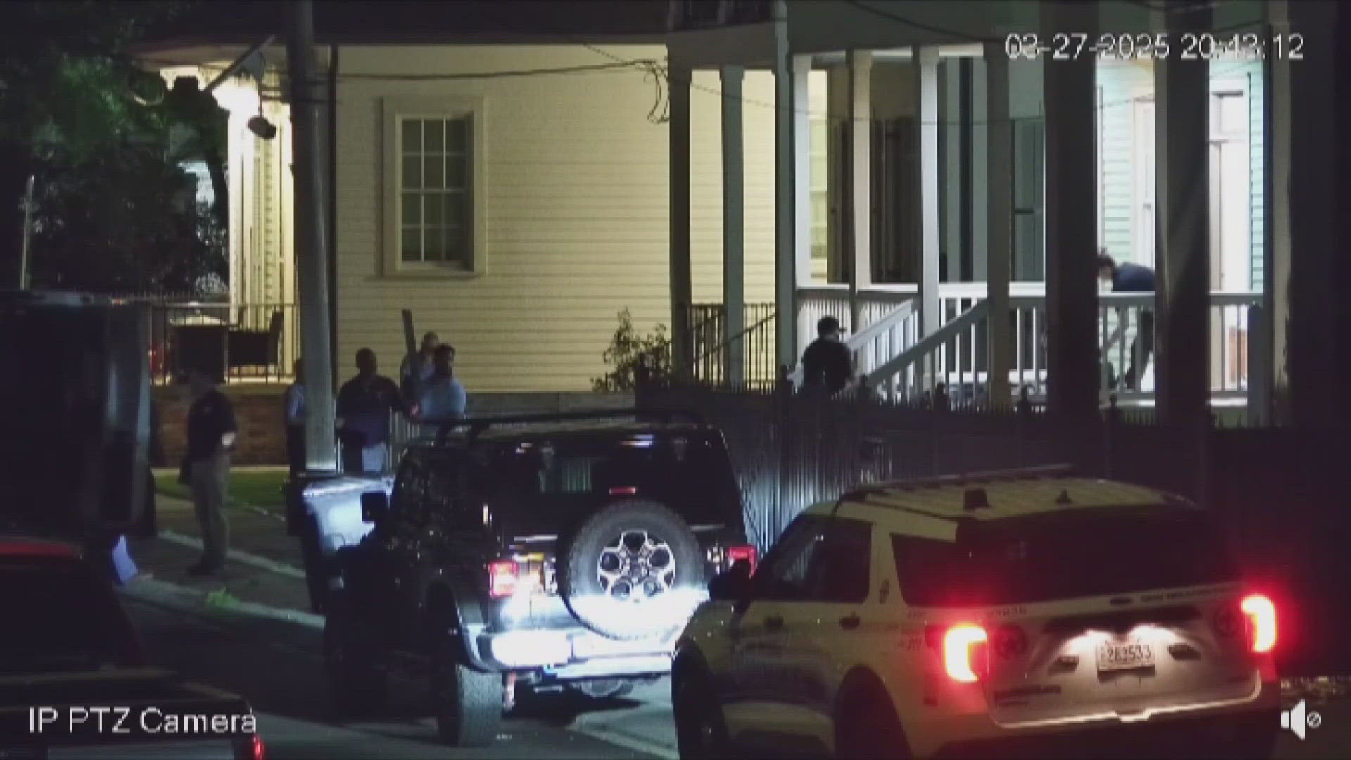 The video, published Thursday night by crime-watch organization Project NOLA, shows the coroner’s office employee pulling a body bag on a tarp down the stairs.

